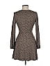 Pull&Bear Animal Print Brown Cocktail Dress Size M - photo 2