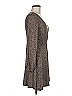 Pull&Bear Animal Print Brown Cocktail Dress Size M - photo 3