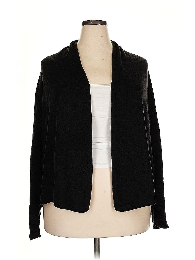 Pre-owned Croft & Barrow Cardigan Sweater In Black