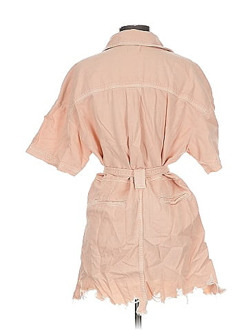 Pilcro Pink Casual Dress Size S