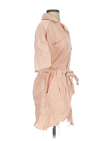 Pilcro Pink Casual Dress Size S