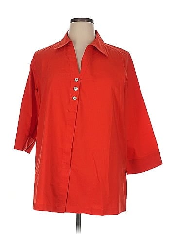 Zac & Rachel 3/4 Sleeve Button-Down Shirt (view 1)