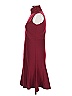 Akris Punto Solid Burgundy Red Cocktail Dress Size 10 - photo 5