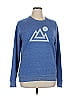 ALTERNATIVE Graphic Blue Sweatshirt Size XL - photo 1