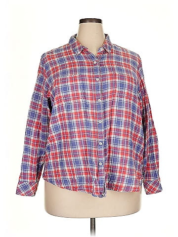 Riders by Lee Long Sleeve Button-Down Shirt (view 1)