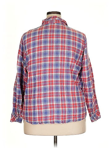 Riders by Lee Long Sleeve Button-Down Shirt (view 2)