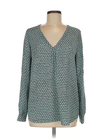 Joie Long Sleeve Silk Top (view 1)