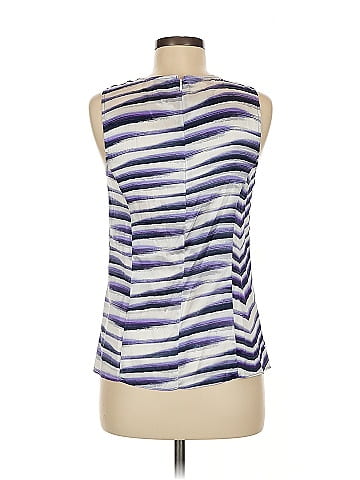 Cache Sleeveless Silk Top (view 2)