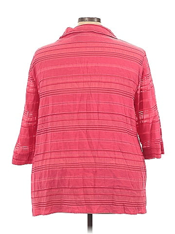 White Stag 3/4 Sleeve Button-Down Shirt (view 2)