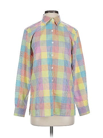 Foxcroft Long Sleeve Button-Down Shirt (view 1)