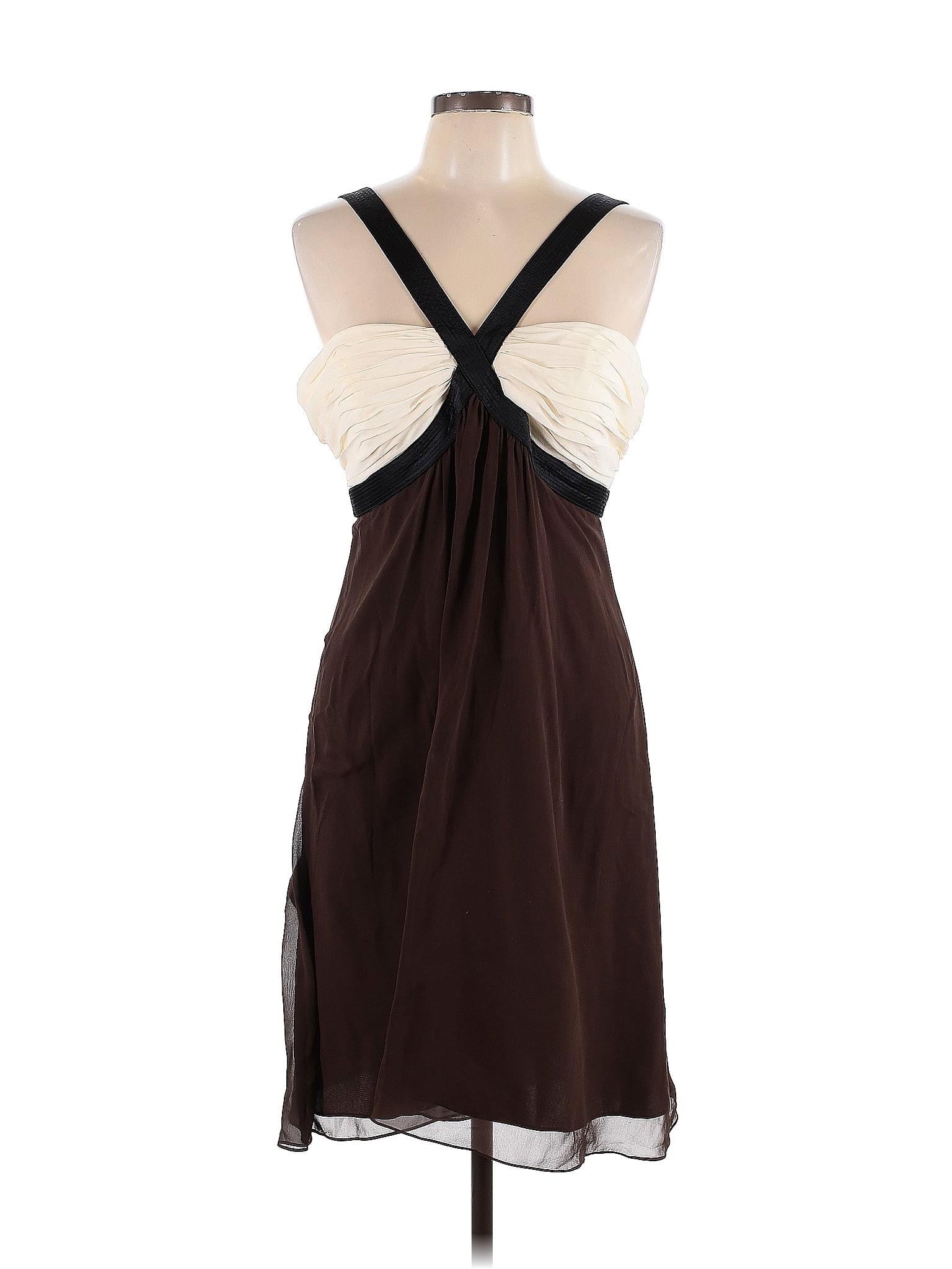 Democracy Brown Cocktail Dress Size 14