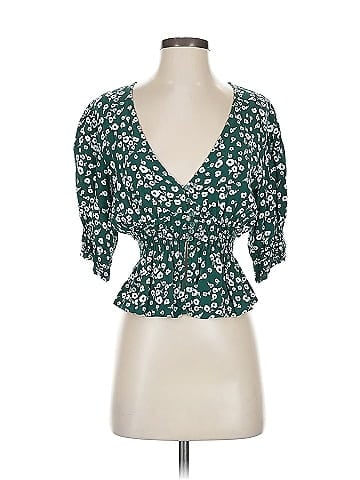 Blue Life 3/4 Sleeve Blouse (view 1)