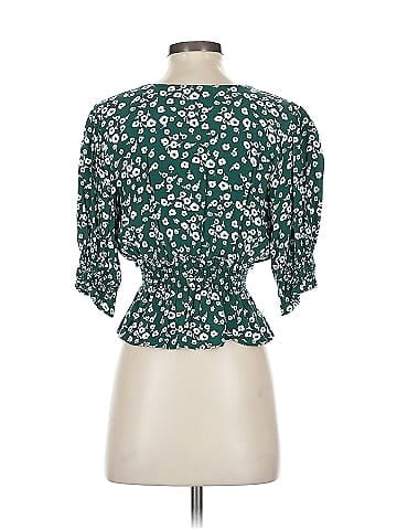 Blue Life 3/4 Sleeve Blouse (view 2)
