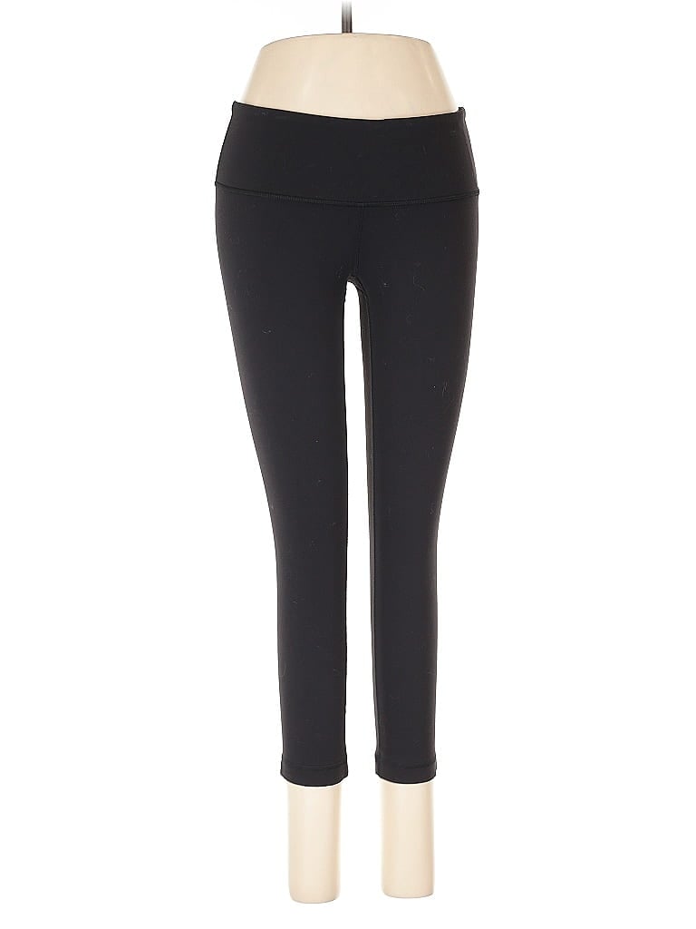 Pre-owned Lululemon Athletica Active Pants In Black