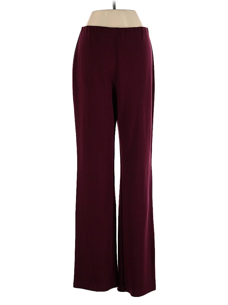 Newport News Burgundy Casual Pants Size S - photo 1