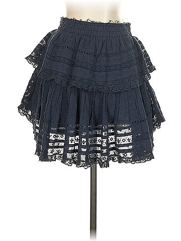 LoveShackFancy Denim Skirt (view 2)
