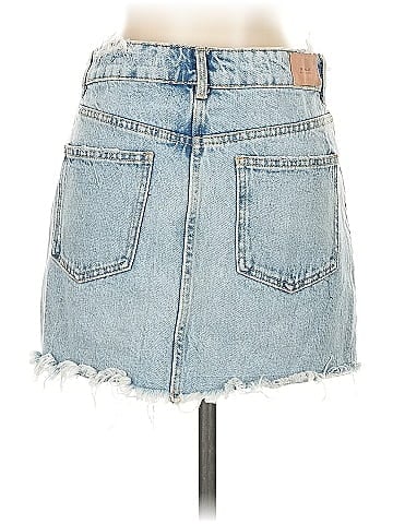 Zara Denim Skirt (view 2)