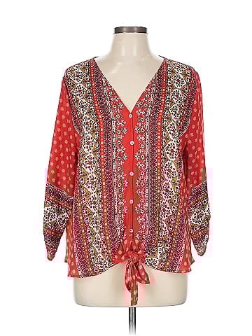 West Kei 3/4 Sleeve Blouse (view 1)