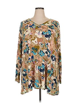 Logo By Lori Goldstein 3/4 Sleeve Blouse