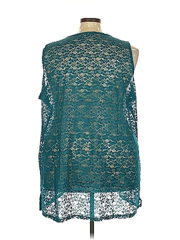 LOGO by Lori Goldstein Sleeveless Blouse (view 2)