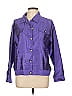 Chico's Design 100% Silk Purple 3/4 Sleeve Silk Top Size L - photo 1