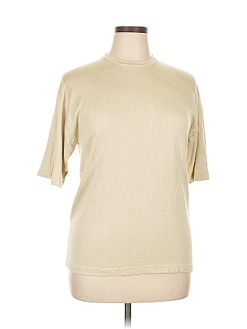 Saks Fifth Avenue Short Sleeve Silk Top (view 1)