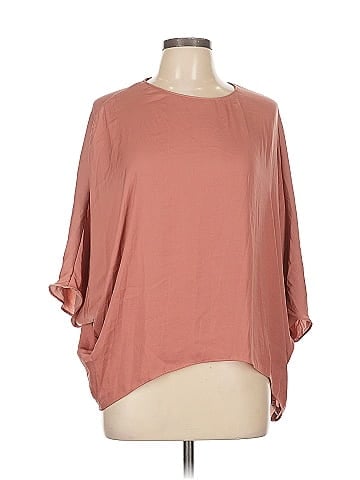 Naked Zebra 3/4 Sleeve Top (view 1)