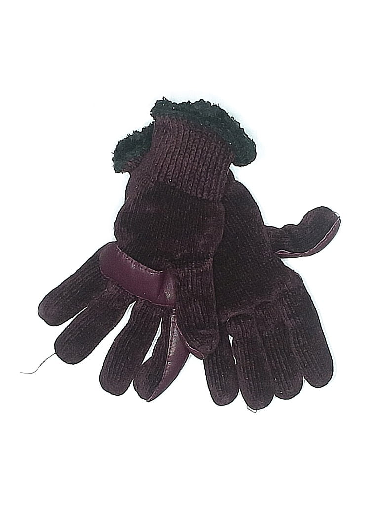 Isotoner Burgundy Gloves One size - photo 1
