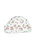 Luvable Friends 100% Cotton Floral White Beanie 3-6 MO / 6 MO - photo 1