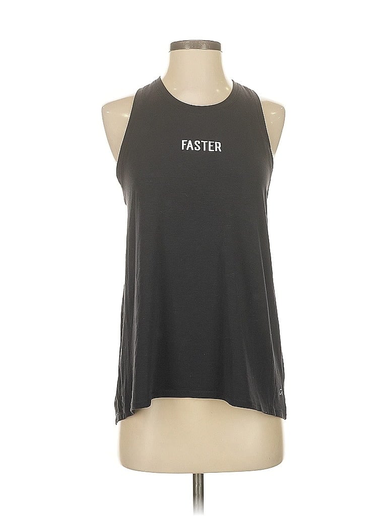 Pre-owned Gap Fit Active Tank Top In Gray