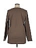 Isaac Mizrahi LIVE! 100% Cotton Brown Long Sleeve T-Shirt Size XL - photo 2
