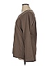 Isaac Mizrahi LIVE! 100% Cotton Brown Long Sleeve T-Shirt Size XL - photo 5