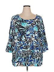 Roaman's 3/4 Sleeve Blouse