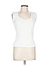 Armani Collezioni White Sleeveless Top Size 10 - photo 1