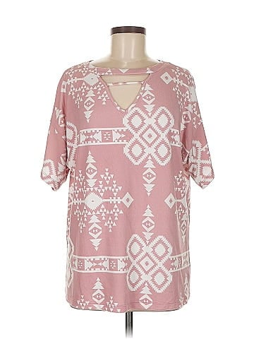 White Birch Short Sleeve Blouse (view 1)