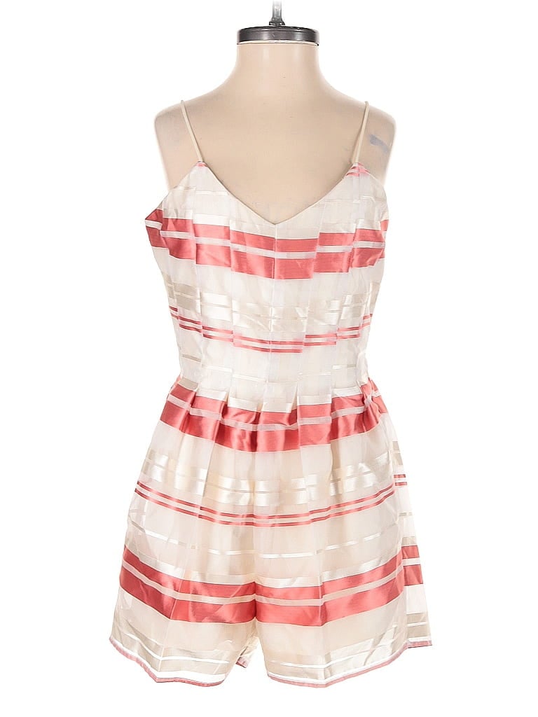 Pre-owned Joa Romper In White