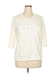 Cj Banks 3/4 Sleeve T Shirt