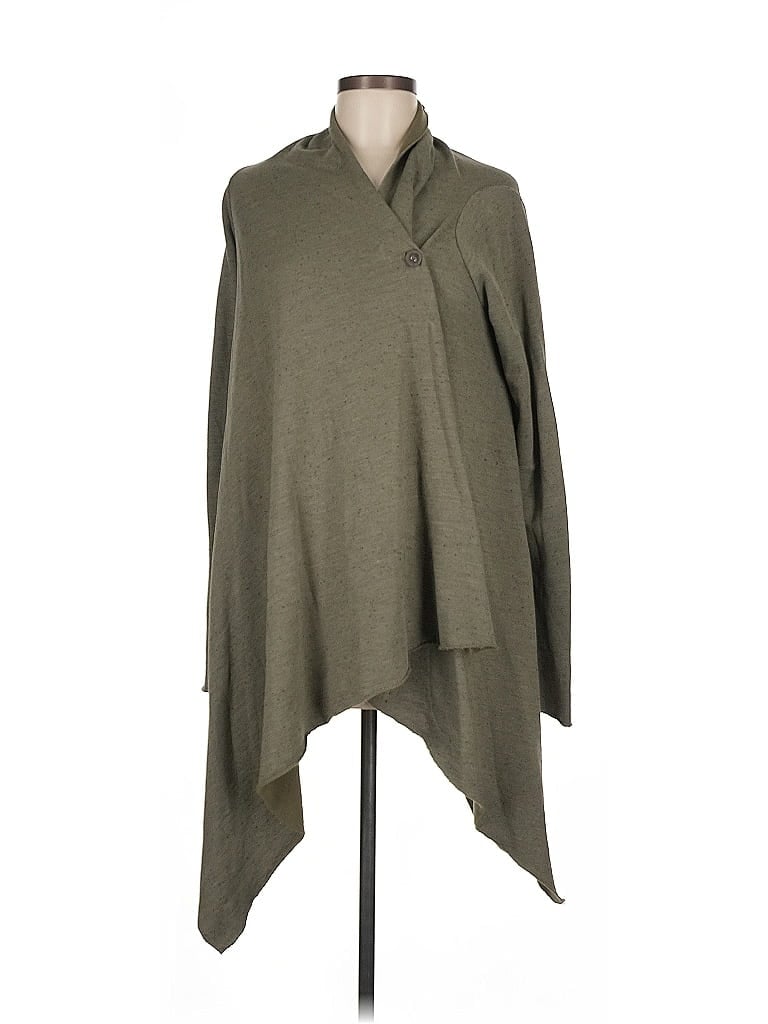 Pre-owned Splendid Poncho In Green
