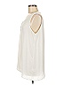 Pleione 100% Polyester Ivory Sleeveless Blouse Size M - photo 5