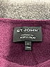 St. John Burgundy Wool Cardigan Size 10 - photo 7