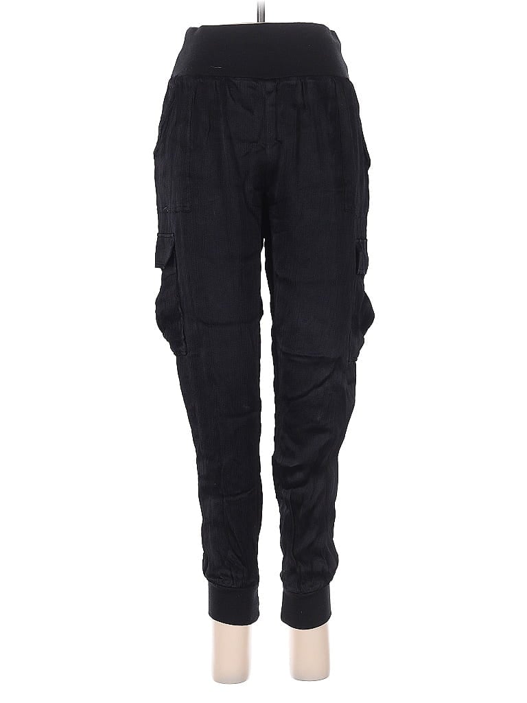 Pre-owned Bobi Black Cargo Pants In Black
