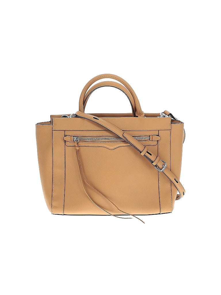 Sac à Main Rebecca Minkoff Cuir Tan/black (beige Et Noir) - Occasion