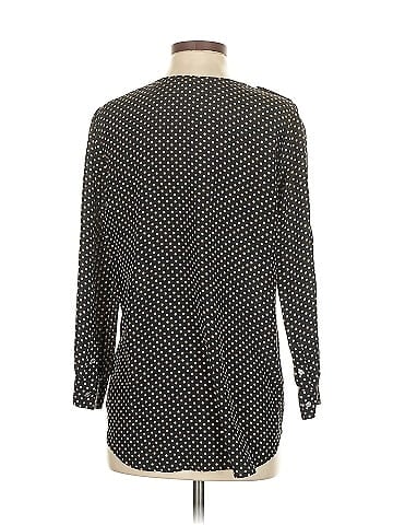 Joie Long Sleeve Silk Top (view 2)