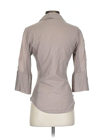 James Perse 3/4 Sleeve Button-Down Shirt (view 2)