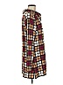 D&Co. Plaid Burgundy Pullover Sweater Size M - photo 4