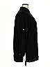 Roaman's 100% Rayon Black 3/4 Sleeve Button-Down Shirt Size 18 - photo 4