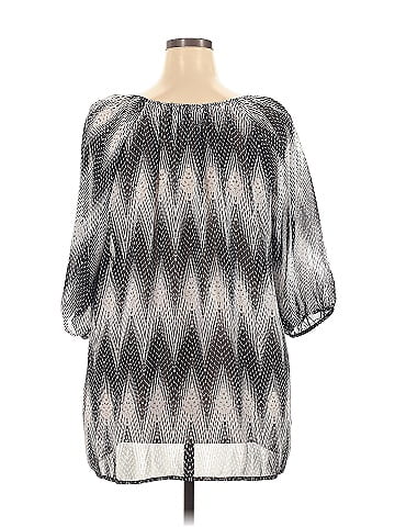 Espresso 3/4 Sleeve Blouse (view 2)