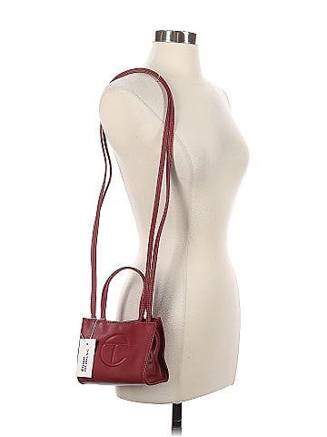 Telfar Small 'Oxblood' Shopping Bag (view 2)