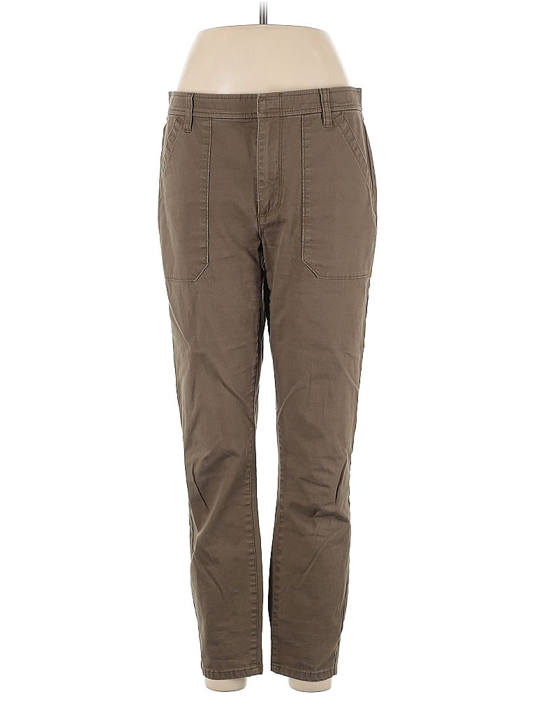 Pre-owned J.crew Factory Store Khaki Pant In Brown