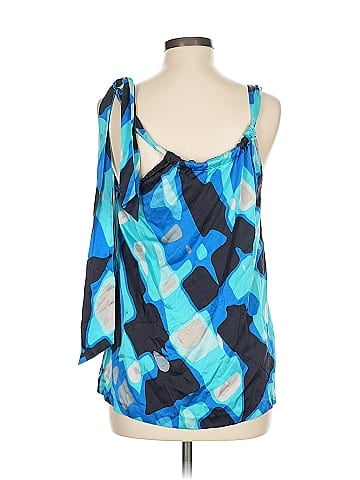 Trina Turk Sleeveless Silk Top (view 2)